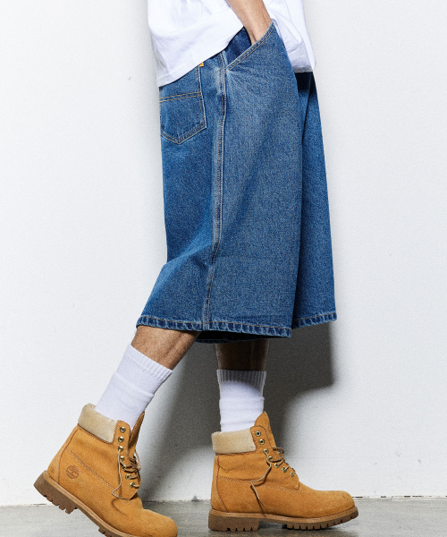 PHILIPPAKER(フィリップペイカー)の「ブルーベースバミューダワイドデニムショートパンツディープブルー(その他パンツ・メンズ・その他・MEDIUM/LARGE/X-LARGE)」の20枚目の写真
