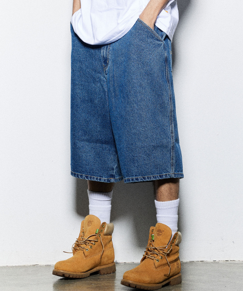 PHILIPPAKER(フィリップペイカー)の「ブルーベースバミューダワイドデニムショートパンツディープブルー(その他パンツ・メンズ・その他・MEDIUM/LARGE/X-LARGE)」の6枚目の写真