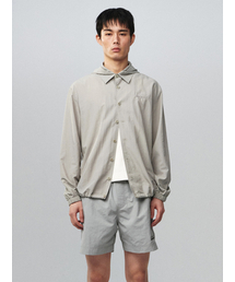 KIJUN MEN（キジュンメンズ）の「Hoodie Shirt Grey（ナイロンジャケット）」
