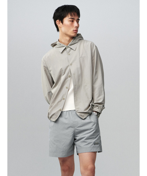 KIJUN MEN（キジュンメンズ）の「Hoodie Shirt Grey（ナイロンジャケット・メンズ・その他・MEDIUM/LARGE）」の2枚目の写真