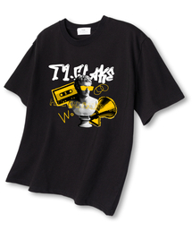 ナッシング オーバーサイズ 半袖Tシャツ ブラック
