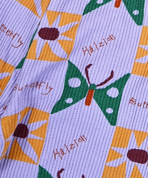 MARKEY'S（マーキーズ）の「ソウガラワッフル2wayサロペット（サロペット/オーバーオール・キッズ・イエロー/ラベンダー/ブラウン/グリーン・100/80/120/110/90）」の20枚目の写真