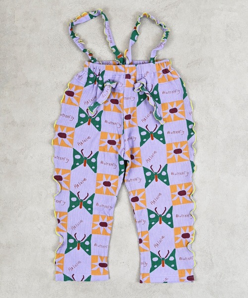 MARKEY'S（マーキーズ）の「ソウガラワッフル2wayサロペット（サロペット/オーバーオール・キッズ・イエロー/ラベンダー/ブラウン/グリーン・100/80/120/110/90）」の21枚目の写真