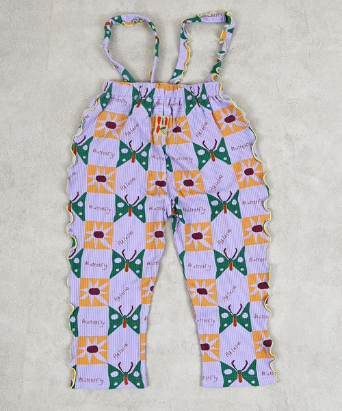 MARKEY'S（マーキーズ）の「ソウガラワッフル2wayサロペット（サロペット/オーバーオール・キッズ・イエロー/ラベンダー/ブラウン/グリーン・100/80/120/110/90）」の22枚目の写真