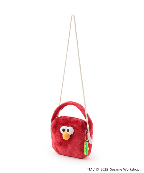 petit main(プティマイン)の「【SESAME STREET】フェイスバッグ(ショルダーバッグ・キッズ・ブルー系その他2/レッド・F)」の6枚目の写真