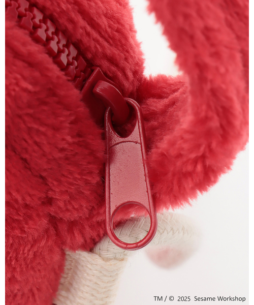 petit main(プティマイン)の「【SESAME STREET】フェイスバッグ(ショルダーバッグ・キッズ・ブルー系その他2/レッド・F)」の8枚目の写真