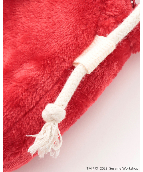 petit main(プティマイン)の「【SESAME STREET】フェイスバッグ(ショルダーバッグ・キッズ・ブルー系その他2/レッド・F)」の9枚目の写真