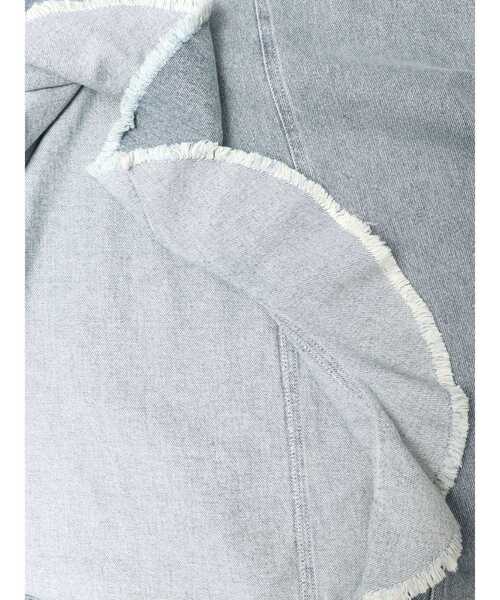 CALNAMUR(カルナムール)の「フリルスリットデニムスカート(スカート・レディース・ブラック/ブルー・SMALL/MEDIUM)」の17枚目の写真