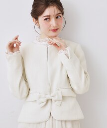 ノーカラージャケット（リボン）ファッション通販 - ZOZOTOWN