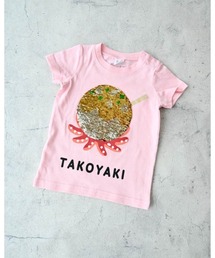 CHEEK ROOM/チークルーム スパンコールたこ焼きTシャツ