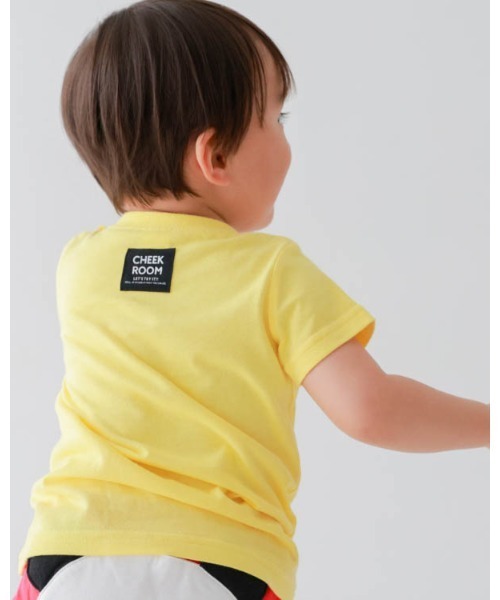 CHEEK ROOM(チークルーム)の「CHEEK ROOM/チークルーム スパンコールたこ焼きTシャツ(Tシャツ/カットソー・キッズ・オフホワイト/イエロー/ピンク・130cm/100cm/120cm/110cm/90cm/80cm)」の11枚目の写真