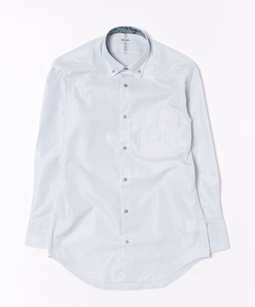 セール】【モード イージーアイロン】レノマオム ショートボタンダウン