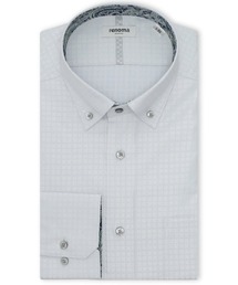 renoma（レノマ）の「【モード イージーアイロン】レノマオム ショートボタンダウン ビジネス ドレス 長袖 ワイシャツ（ビジネスシャツ）」