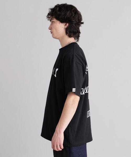 BILLIONAIRE BOYS CLUB(ビリオネア・ボーイズ・クラブ)の「MANASTASHxBILLIONAIRE BOYS CLUB/ビリオネア・ボーイズ・クラブ/BBC MANA TEE(Tシャツ/カットソー・メンズ・ブラック/ホワイト・S/L/XL/M)」の13枚目の写真