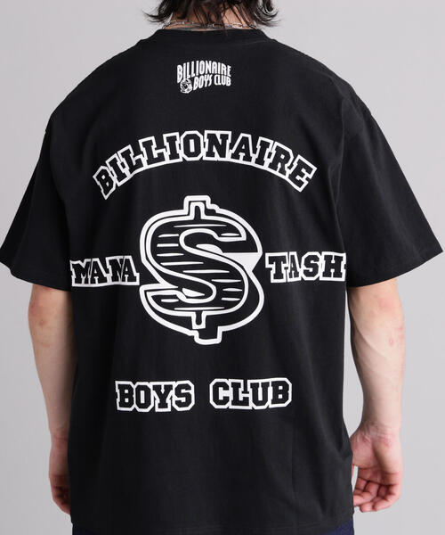BILLIONAIRE BOYS CLUB(ビリオネア・ボーイズ・クラブ)の「MANASTASHxBILLIONAIRE BOYS CLUB/ビリオネア・ボーイズ・クラブ/BBC MANA TEE(Tシャツ/カットソー・メンズ・ブラック/ホワイト・S/L/XL/M)」の8枚目の写真