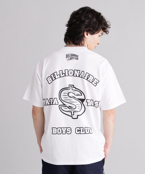 BILLIONAIRE BOYS CLUB(ビリオネア・ボーイズ・クラブ)の「MANASTASHxBILLIONAIRE BOYS CLUB/ビリオネア・ボーイズ・クラブ/BBC MANA TEE(Tシャツ/カットソー・メンズ・ブラック/ホワイト・S/L/XL/M)」の6枚目の写真