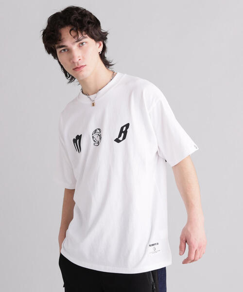 BILLIONAIRE BOYS CLUB(ビリオネア・ボーイズ・クラブ)の「MANASTASHxBILLIONAIRE BOYS CLUB/ビリオネア・ボーイズ・クラブ/BBC MANA TEE(Tシャツ/カットソー・メンズ・ブラック/ホワイト・S/L/XL/M)」の5枚目の写真