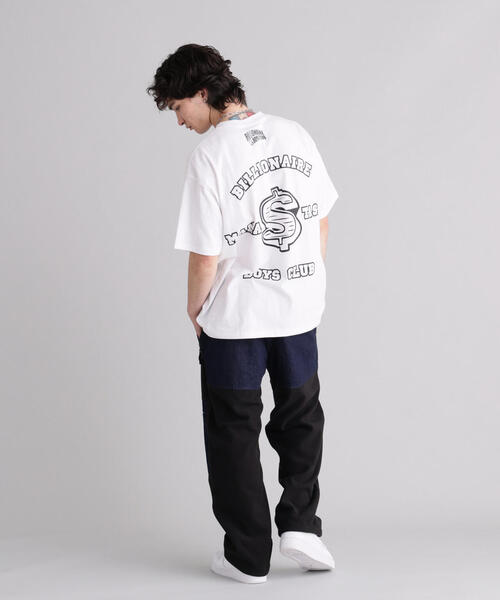 BILLIONAIRE BOYS CLUB(ビリオネア・ボーイズ・クラブ)の「MANASTASHxBILLIONAIRE BOYS CLUB/ビリオネア・ボーイズ・クラブ/BBC MANA TEE(Tシャツ/カットソー・メンズ・ブラック/ホワイト・S/L/XL/M)」の4枚目の写真