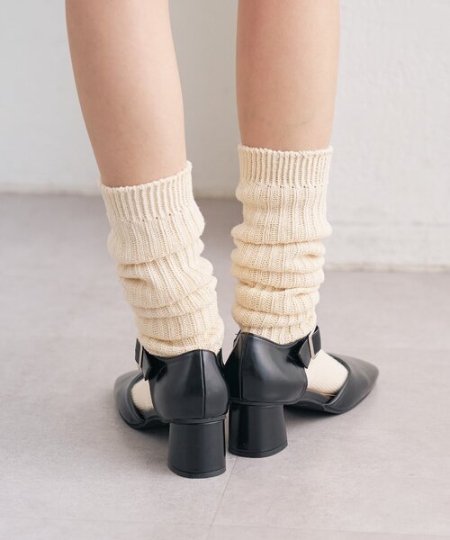 mystic（ミスティック）の「バックルスクエアパンプス（パンプス・レディース・キャメル/ブラック・36/37/38）」の8枚目の写真