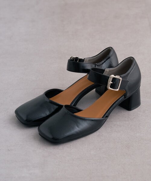 mystic（ミスティック）の「バックルスクエアパンプス（パンプス・レディース・キャメル/ブラック・36/37/38）」の10枚目の写真