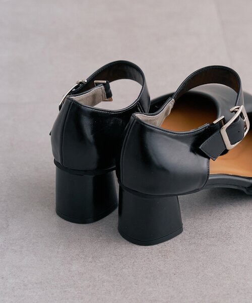 mystic（ミスティック）の「バックルスクエアパンプス（パンプス・レディース・キャメル/ブラック・36/37/38）」の14枚目の写真