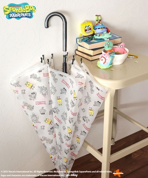 BAYFLOW（ベイフロー）の「【スポンジ・ボブ×BAYFLOW】ビニール傘65cm（長傘・レディース・その他・0）」の2枚目の写真