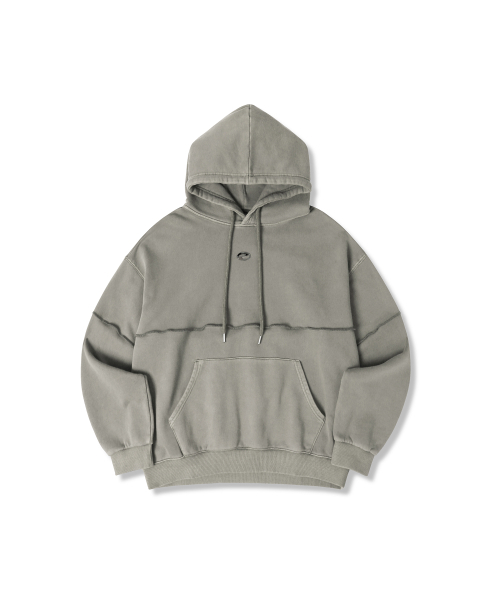 ZENDUST(ジェンダスト)の「Videl Overfit Pigment Hoody - 3COL(パーカー・レディース・ライトグレー/ライトピンク/ブラック・SMALL/MEDIUM/LARGE)」の6枚目の写真