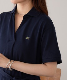 Cassette Chart（カセットチャート）の「【LACOSTE】ワンポイントロゴ スキッパーワンピース EF038J-99（ワンピース）」