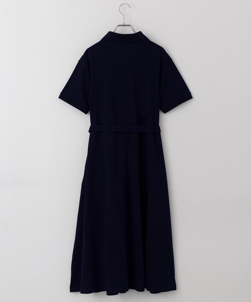 LACOSTE(ラコステ)の「【LACOSTE】ワンポイントロゴ スキッパーワンピース EF038J-99(ワンピース・レディース・ネイビー/ブラック/ライトグレー・M/S)」の19枚目の写真
