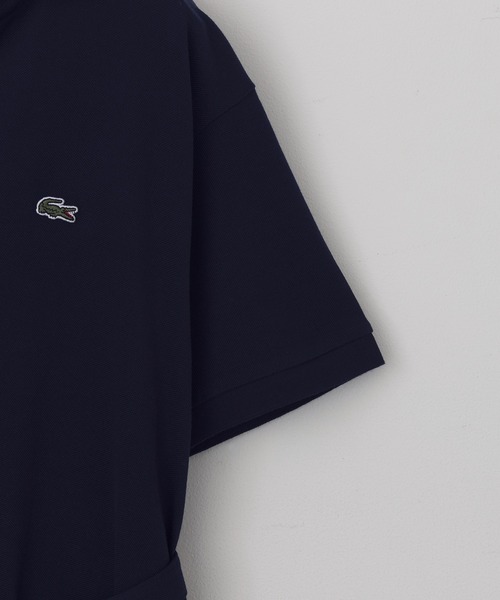 LACOSTE(ラコステ)の「【LACOSTE】ワンポイントロゴ スキッパーワンピース EF038J-99(ワンピース・レディース・ネイビー/ブラック/ライトグレー・M/S)」の12枚目の写真