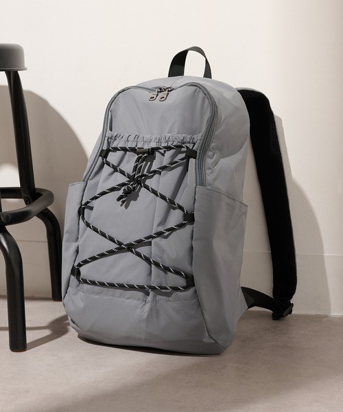 MAGASIN DE MODE Onjna（マガジンデモードオンジェナ ）の「【MAGASIN DE MODE Onjna】はっ水レースアップリュック SNBD（バックパック/リュック・レディース・ブラック/オリーブ/グレー・FREE）」の22枚目の写真