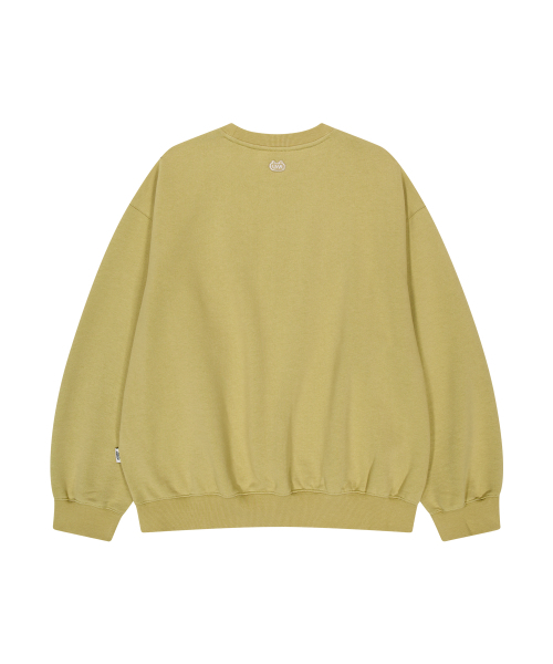 LMR（エルエムアール）の「ブクルレタリングロゴスウェット YELLOW（スウェット・レディース・イエロー・L/M）」の4枚目の写真