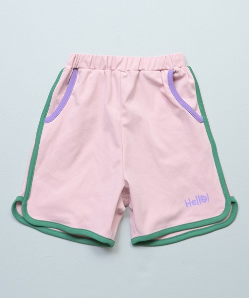 MARKEY'S（マーキーズ）の「【消臭加工/吸水速乾/UVカット】サイドラインショートパンツ/セットアップ可（その他パンツ・キッズ・イエロー/グリーン/ピンク・80/90/95/100/110/120/130/140/150）」の15枚目の写真