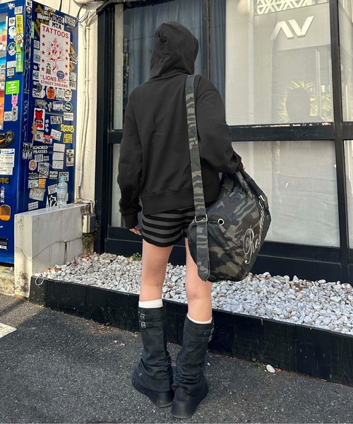 sedacle girl（セダクルガール）の「ラインストーンプリントパーカー（パーカー・レディース・ブラック/ベビーピンク/グレー・FREE）」の17枚目の写真