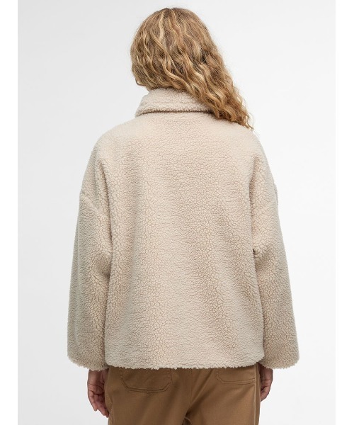 Barbour(バブアー)の「Brawby フリース ジャケット(その他アウター・レディース・グレー/オリーブ・8/10)」の5枚目の写真