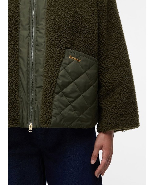 Barbour(バブアー)の「Brawby フリース ジャケット(その他アウター・レディース・グレー/オリーブ・8/10)」の13枚目の写真