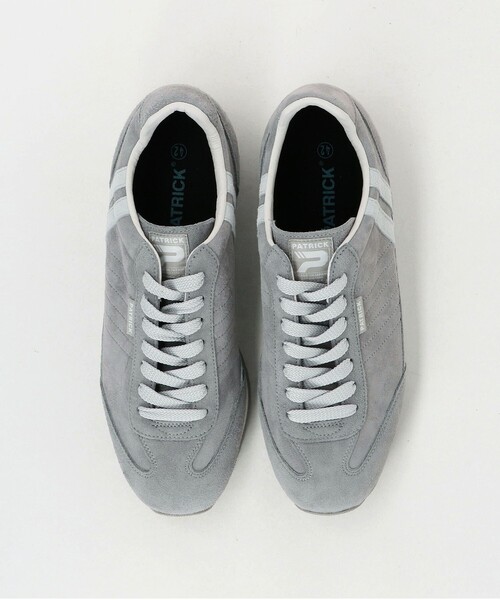 PATRICK（パトリック）の「＜PATRICK＞MARATHON GS マラソン ゴートスエード スニーカー（スニーカー・メンズ・グレー系・42/40/44/41/43）」の3枚目の写真