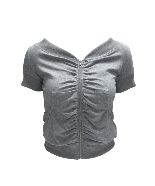 SETSETSET（セットセットセット）の「ORBIT ZIP TOP GREY（カーディガン/ボレロ・レディース・その他・ONE SIZE）」の11枚目の写真