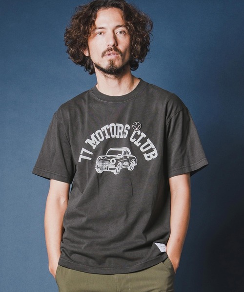 mt10169-middle onz pigment S-S t-shirt(77motors) Tシャツ(7726S090)