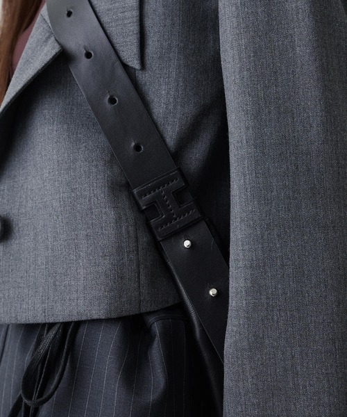 IACUCCI（イアクッチ）の「サーリチェ M NAPPA（ショルダーバッグ・レディース・ブラック/キャメル・FREE）」の19枚目の写真