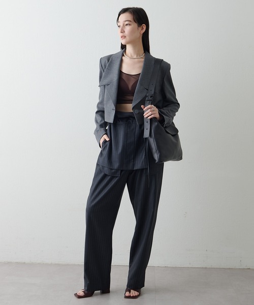 IACUCCI（イアクッチ）の「サーリチェ M NAPPA（ショルダーバッグ・レディース・ブラック/キャメル・FREE）」の16枚目の写真