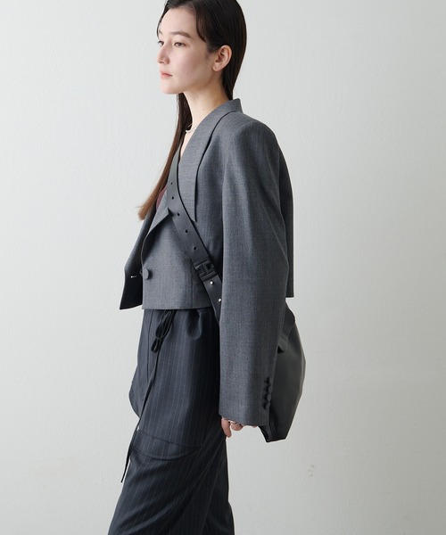 IACUCCI（イアクッチ）の「サーリチェ M NAPPA（ショルダーバッグ・レディース・ブラック/キャメル・FREE）」の18枚目の写真