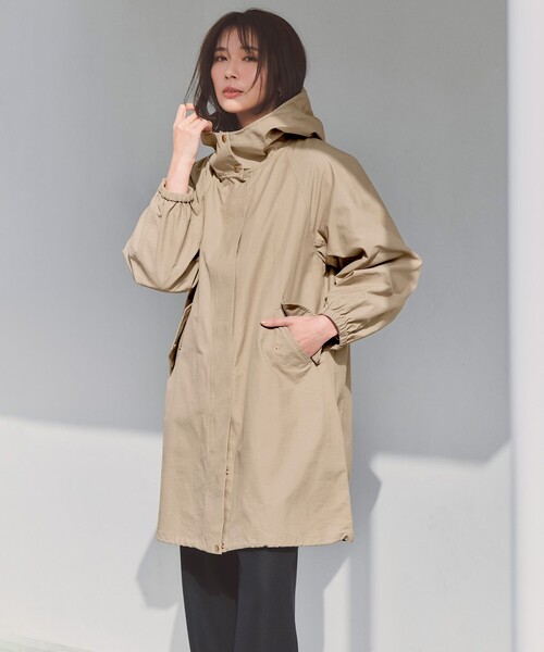 UNFILO(アンフィーロ)の「フーディアウター(その他アウター・レディース・ネイビー系/ベージュ系・SMALL/MEDIUM)」の12枚目の写真