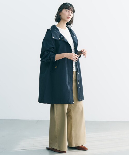 UNFILO(アンフィーロ)の「フーディアウター(その他アウター・レディース・ネイビー系/ベージュ系・SMALL/MEDIUM)」の18枚目の写真