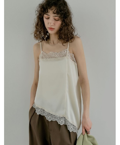 セール】[期間限定予約割][2026S/S COLLECTION]サテンレース