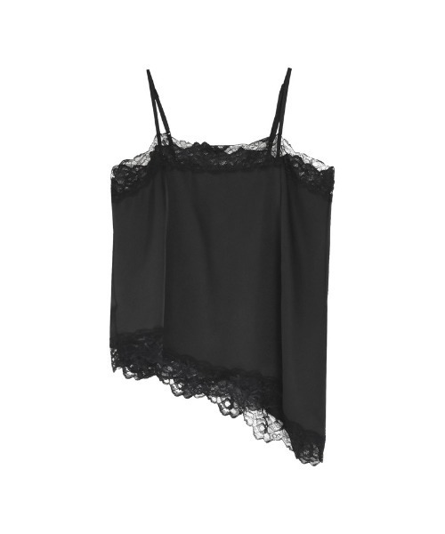 Re:EDIT（リエディ）の「[2026S/S COLLECTION]サテンレースキャミソール（キャミソール・レディース・ブラック/アイボリー・MEDIUM/LARGE）」の15枚目の写真