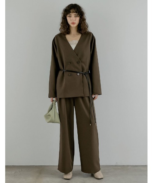 Re:EDIT（リエディ）の「[2026S/S COLLECTION]サテンレースキャミソール（キャミソール・レディース・ブラック/アイボリー・MEDIUM/LARGE）」の12枚目の写真