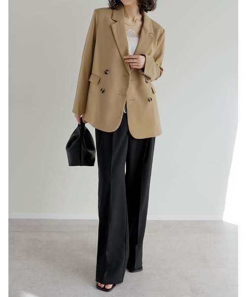 Re:EDIT（リエディ）の「[2026S/S COLLECTION]サテンレースキャミソール（キャミソール・レディース・ブラック/アイボリー・MEDIUM/LARGE）」の20枚目の写真