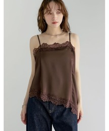 Re:EDIT（リエディ）の「[新色追加][2026S/S COLLECTION]サテンレースキャミソール（キャミソール）」