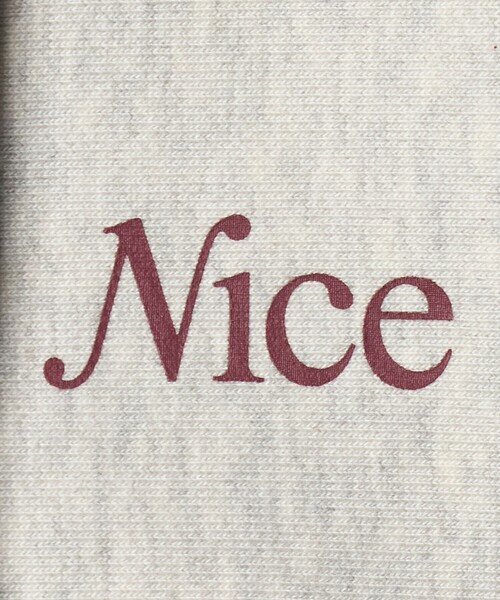 NICE WEATHER（ナイスウェザー）の「＜NICE WEATHER＞ウィメンズ ジップクロップドパーカ 2（スウェット・レディース・ライトピンク/ネイビー/ライトグレー・FREE）」の17枚目の写真